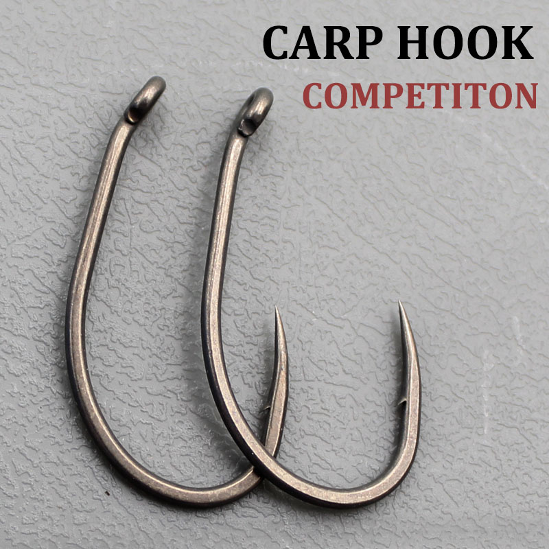 Fishing Hook Offset - 20PCS/Lot Carp fishing PTFE coating barbed