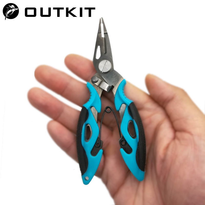 Fishing Hook Remover - OUTKIT Multifunctional Fishing Pliers Line Cutter