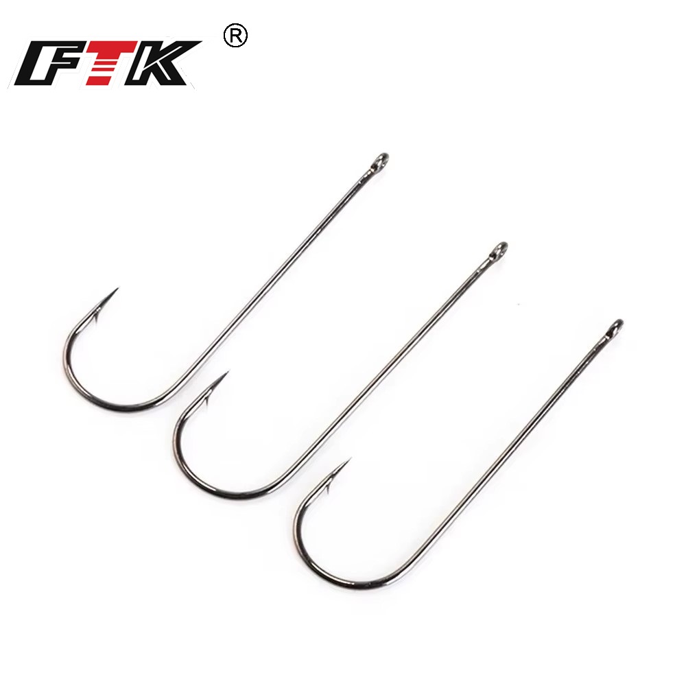 FTK 5-9PCS ABERDEEN Fishing Ho - Fishing Hook Barbless ulasan dan harga