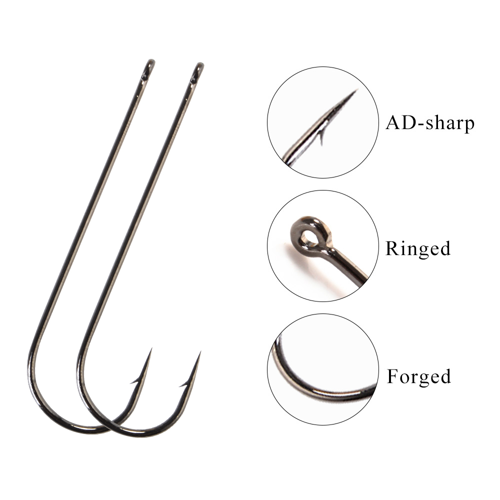 FTK 5-9PCS ABERDEEN Fishing Ho - Fishing Hook Barbless ulasan dan harga