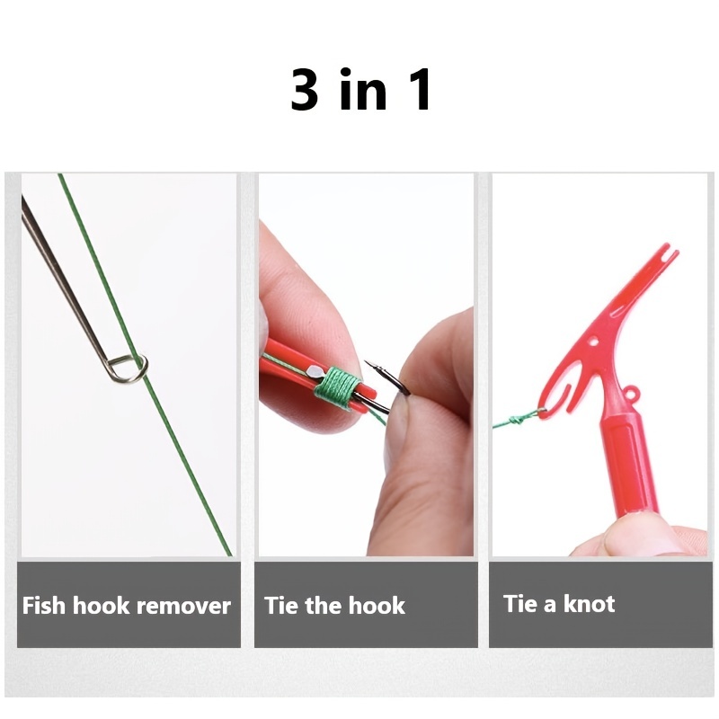 1pc 3 in 1 Extractor Fishing U - Fishing Hook Remover ulasan dan harga