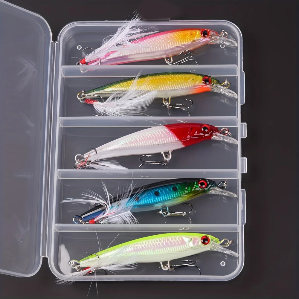 Laser 3D Eyes Bionic Minnow Fi - Fishing Hook Treble ulasan dan harga