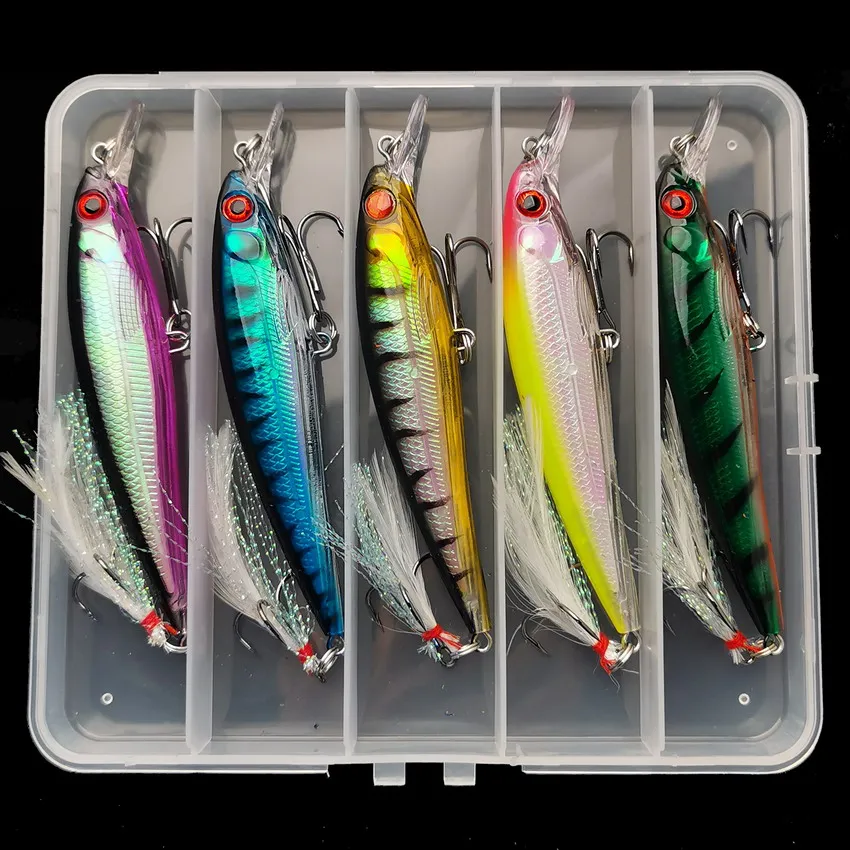 Laser 3D Eyes Bionic Minnow Fi - Fishing Hook Treble ulasan dan harga