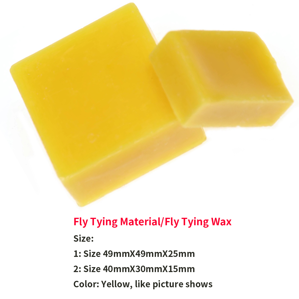 Fly Tying Dubbing Wax Block Ny - Fishing Hook Size ulasan dan harga