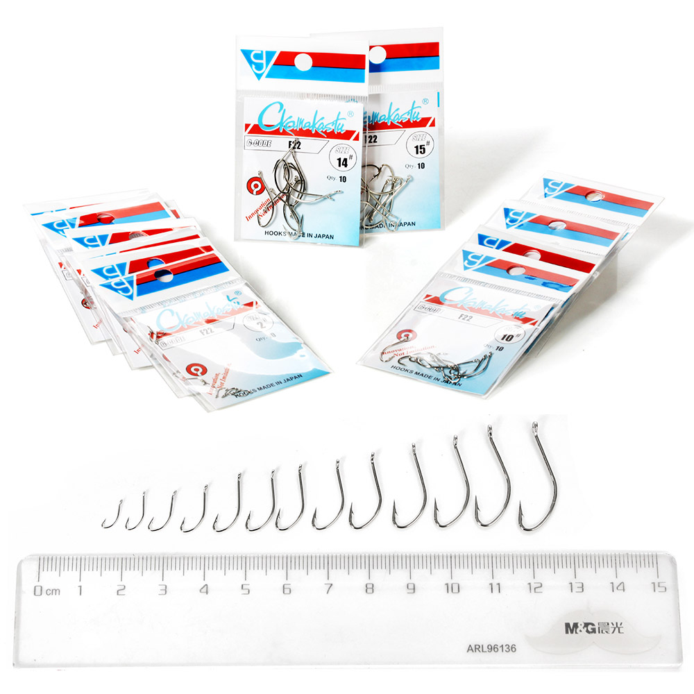 Ckamakastu F22 White Saltwater - Fishing Hook Offset ulasan dan harga