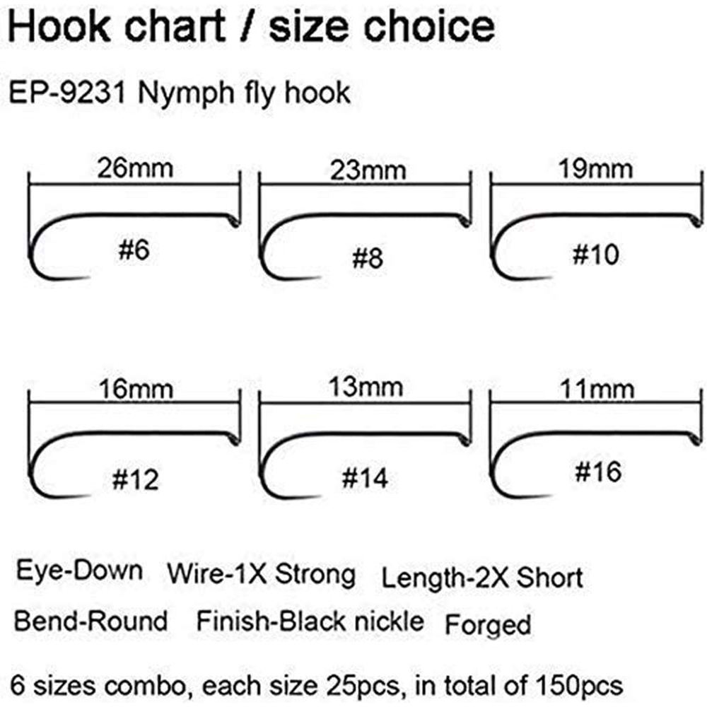 Aventik Eupheng 100PCS Competi - Fishing Hook Barbless ulasan dan harga