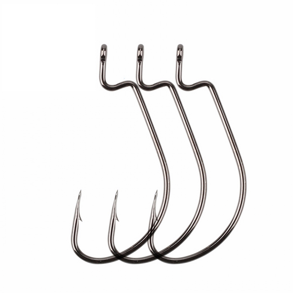 20pcs/lot Wide gap Texas fishi - Fishing Hook Offset ulasan dan harga