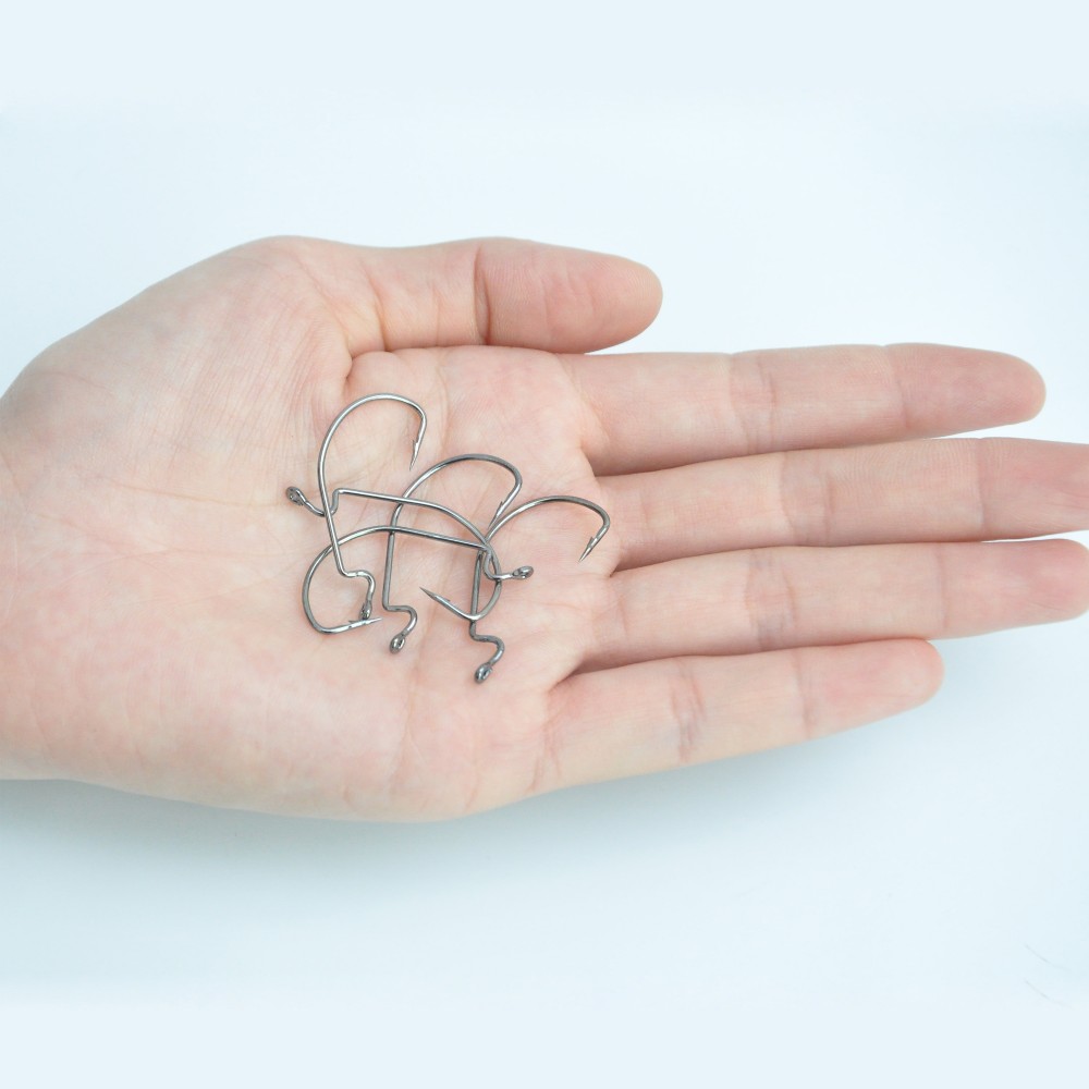 20pcs/lot Wide gap Texas fishi - Fishing Hook Offset ulasan dan harga