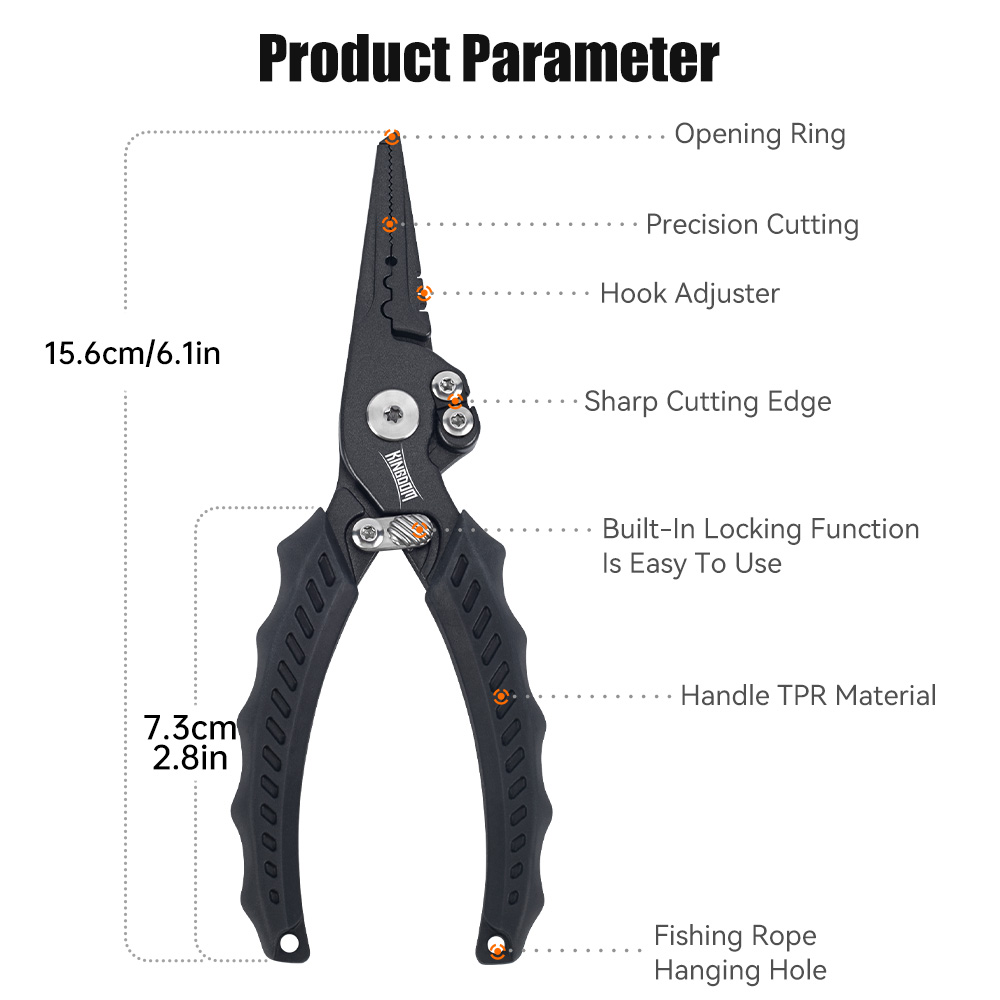 Kingdom Fishing Pliers Multifu - Fishing Hook Remover ulasan dan harga