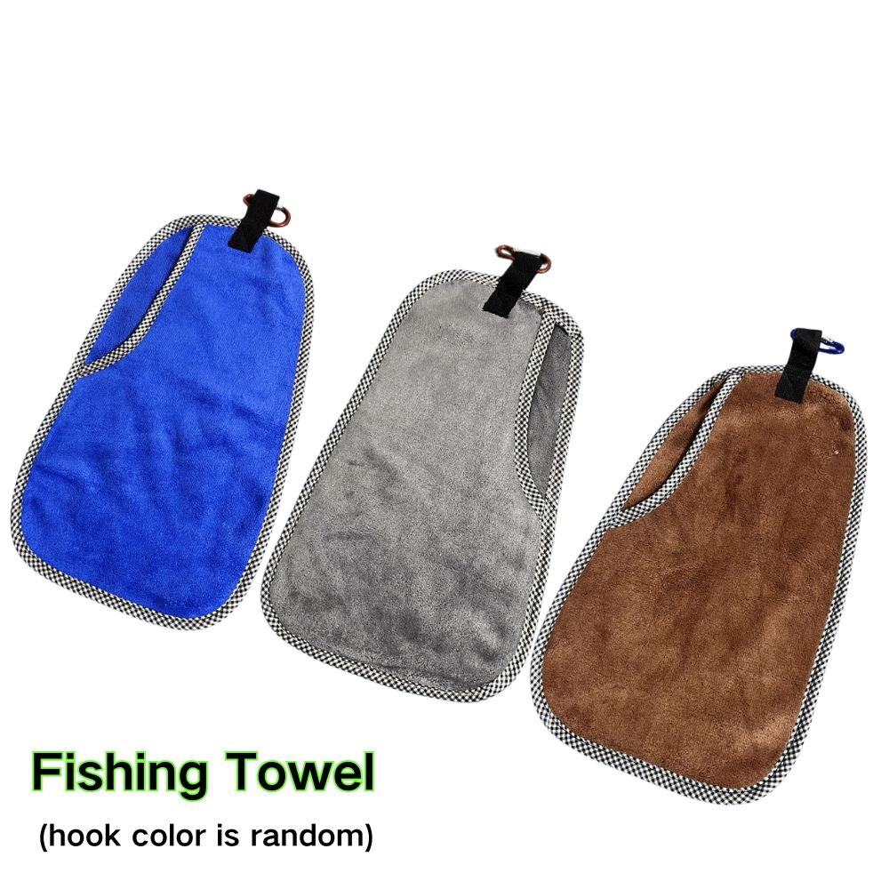 With Hook Fishing Towel Easy W - Fishing Hook Size ulasan dan harga