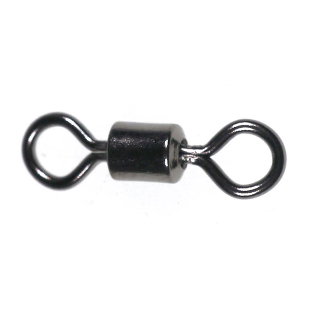 100Pcs Black 8 Shape Rolling s - Fishing Hook Size ulasan dan harga
