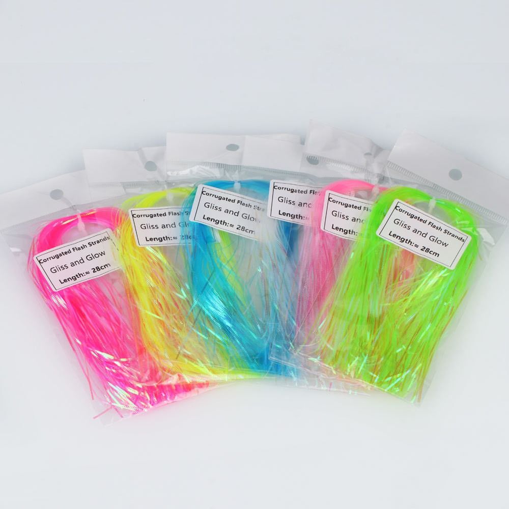 1Pack 1mm Width Corrugated Gli - Fishing Hook Jig ulasan dan harga