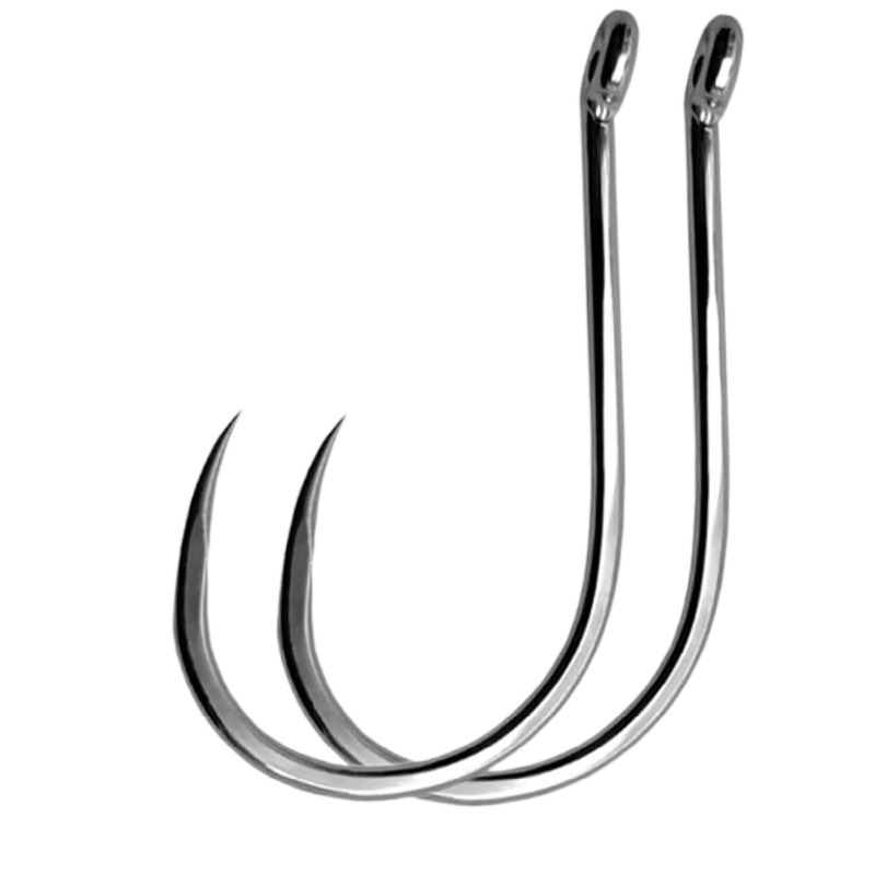 100 Pcs #1-#10 Freshwater Fish - Fishing Hook Circle ulasan dan harga