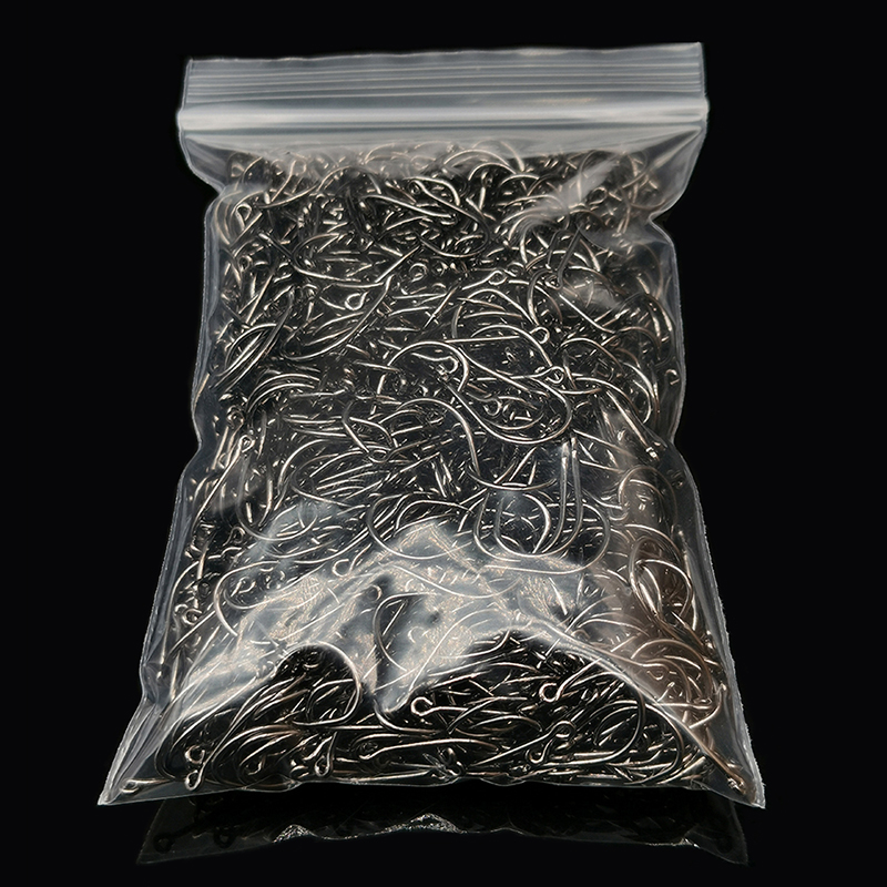 200Pcs Fishing Hooks Eyed Circ - Fishing Hook Barbless ulasan dan harga