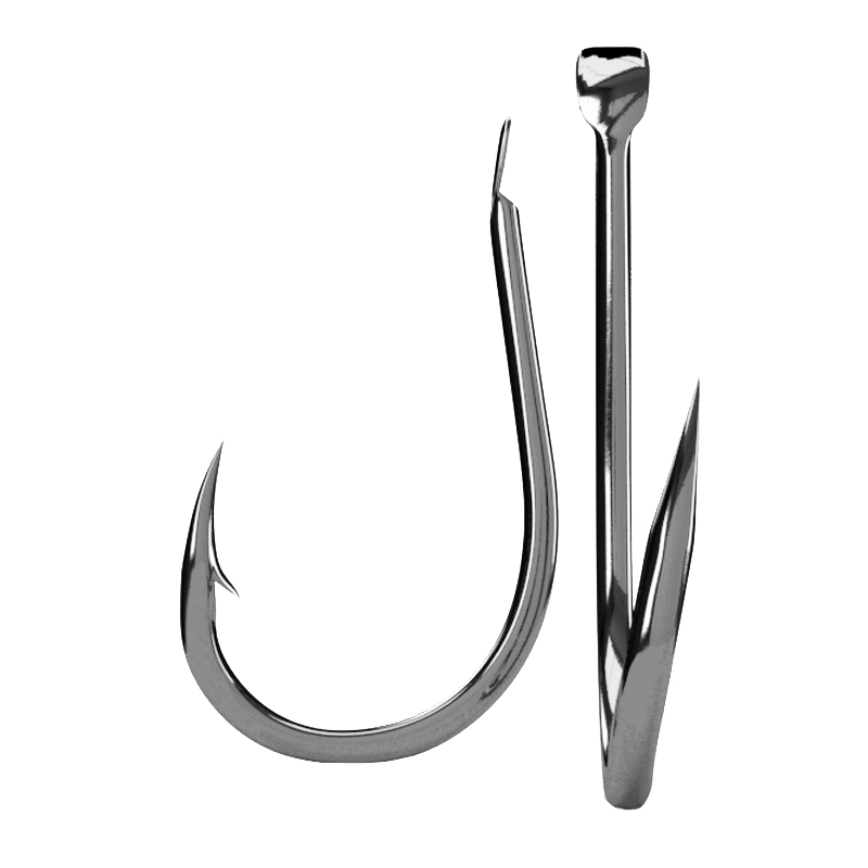 100pcs/Lot 7 Size Barbed Fishi - Fishing Hook Circle ulasan dan harga