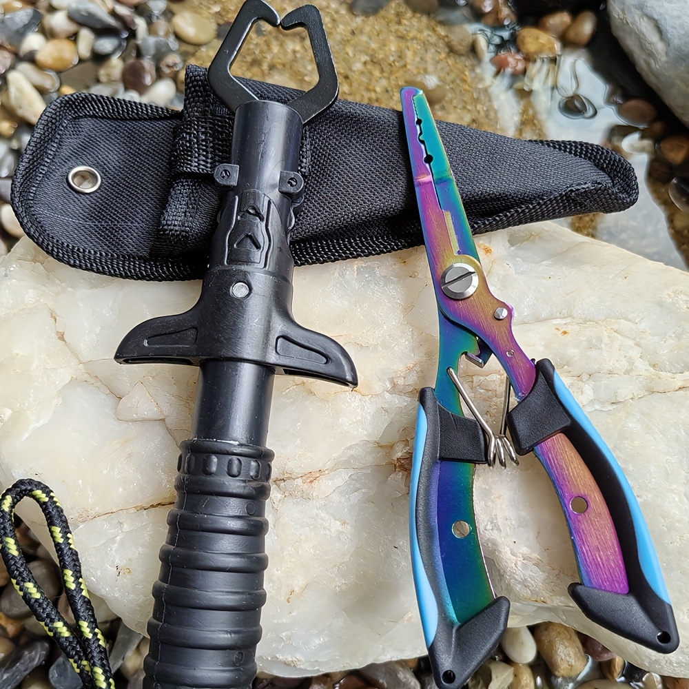 Fishing Pliers and Gripper Set - Fishing Hook Remover ulasan dan harga