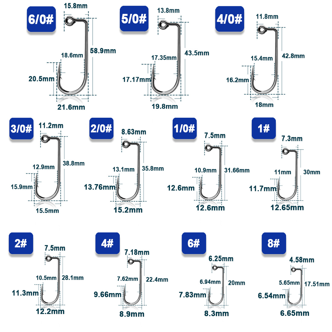 Fishing Jig Hook 50~200Pcs 90  - Fishing Hook Offset ulasan dan harga