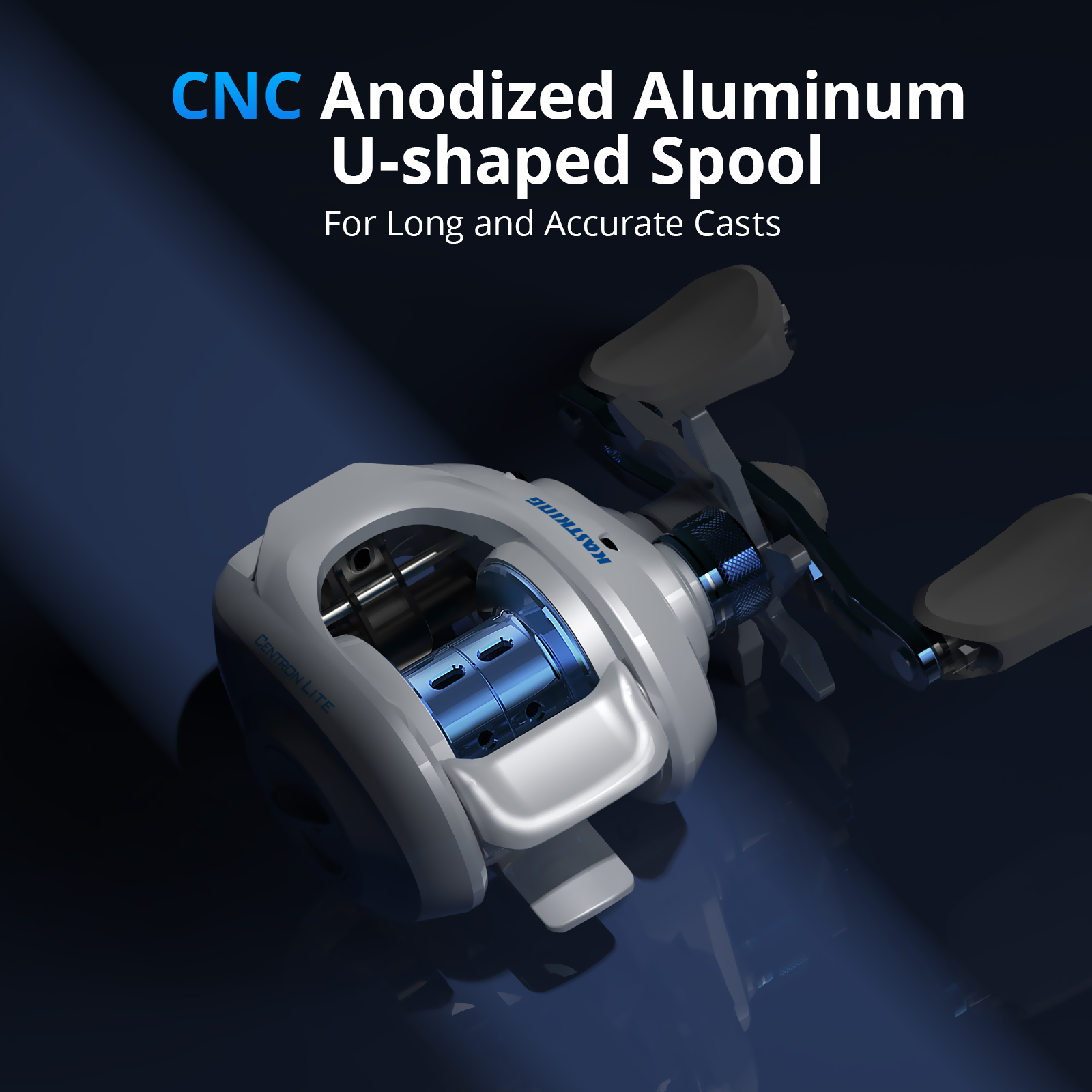 KastKing Centron Lite Baitcast - Kastking Reel Centron ulasan dan harga