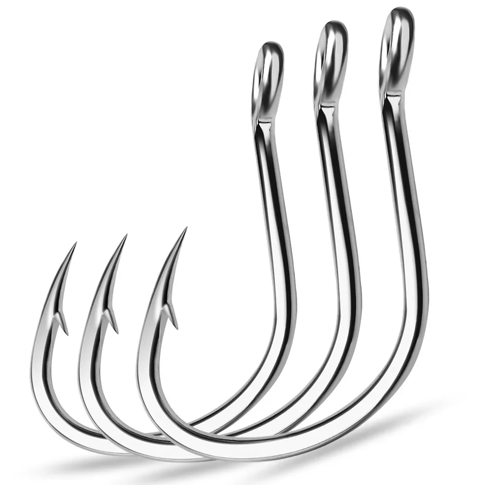 Ring Eye Fishhooks Fishing Hoo - Fishing Hook Barbless ulasan dan harga