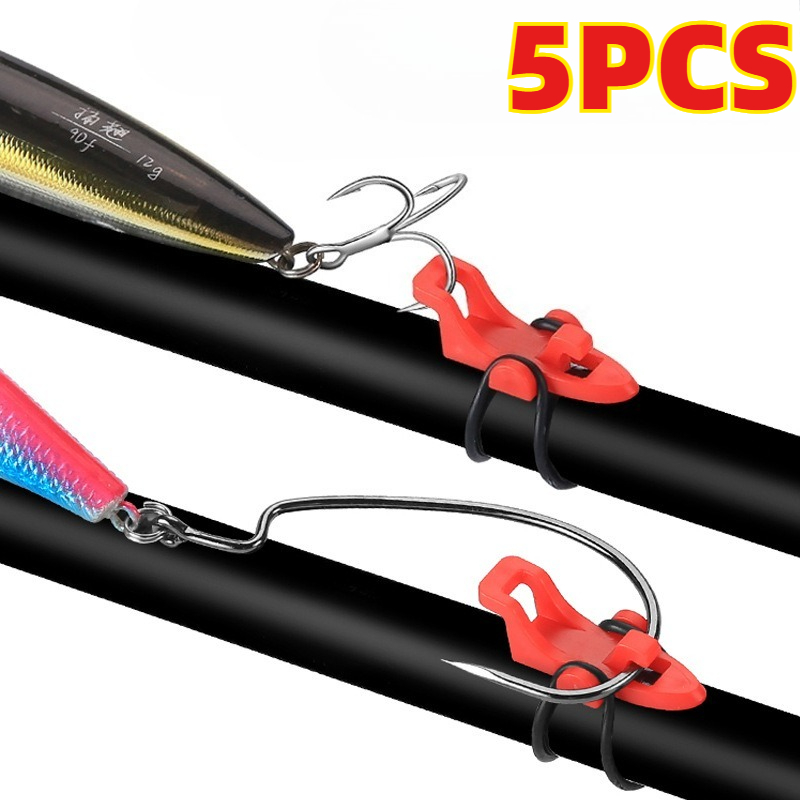 5pcs Fishing Rod Pole Hook Kee - Fishing Hook Jig ulasan dan harga