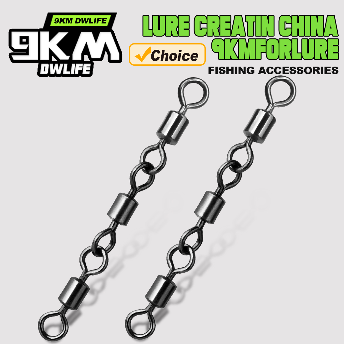Three Joint Rolling Swivels Fi - Fishing Hook Offset ulasan dan harga