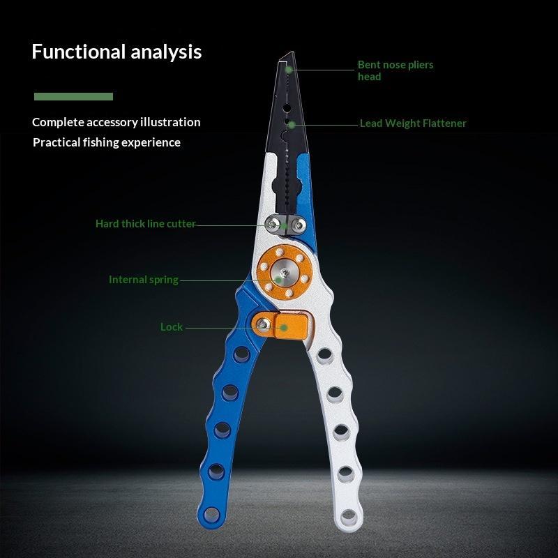 Aluminum Alloy Fishing Pliers  - Fishing Hook Remover ulasan dan harga