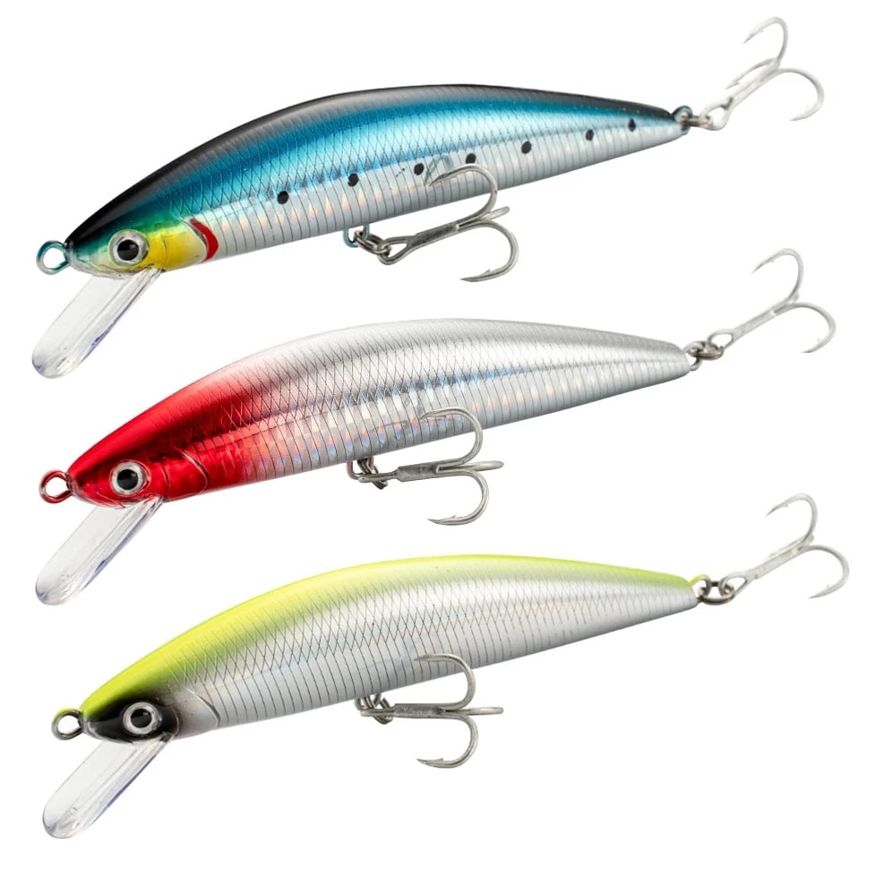 Fishing Lure Sinking Minnow 13 - Fishing Hook Treble ulasan dan harga