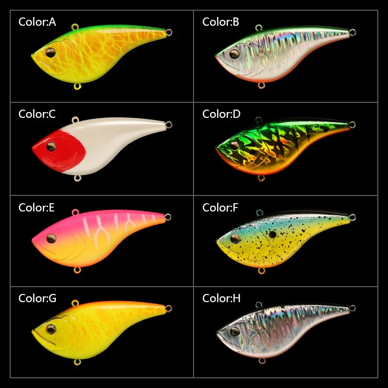 21g/78mm VIB Fishing Lure Arti - Fishing Hook Treble ulasan dan harga