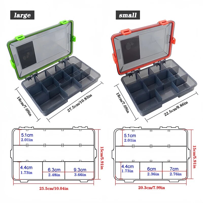 Fishing Tackle Box Large Capac - Fishing Hook Size ulasan dan harga