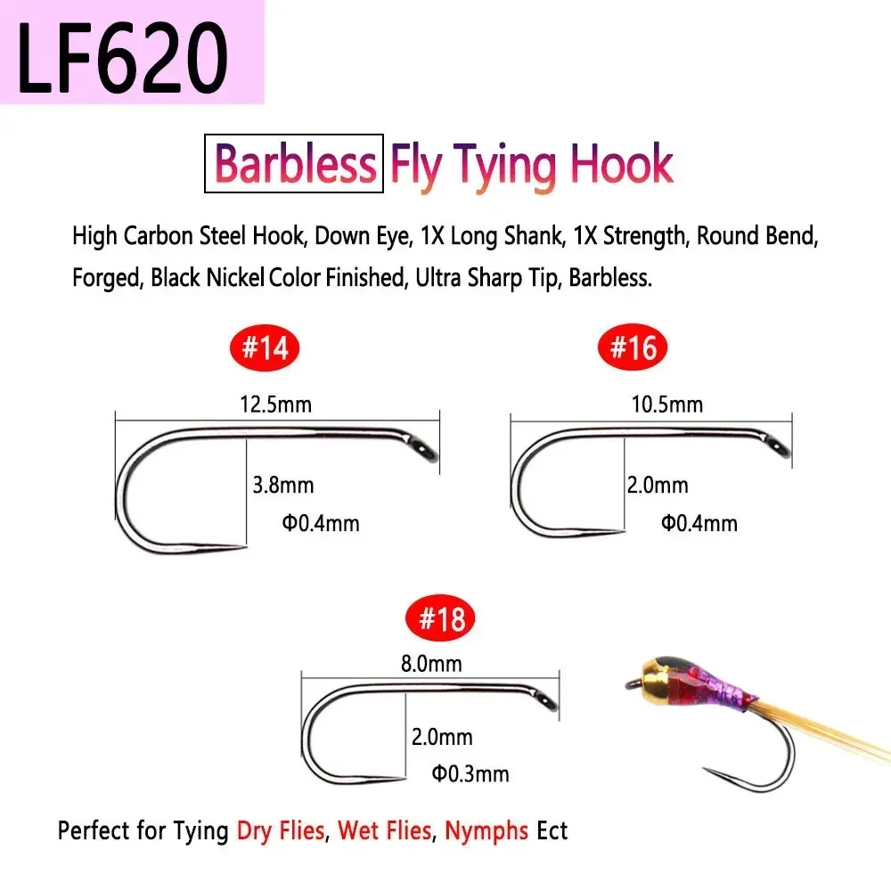 Bimoo 100PCS 1#~22# Barbed & B - Fishing Hook Barbless ulasan dan harga
