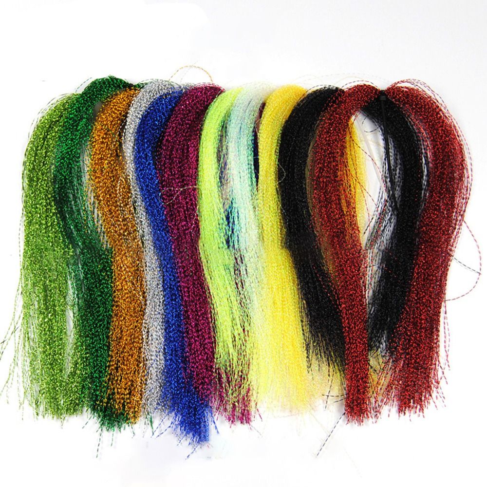 New Flash Fly Tying Materials  - Fishing Hook Jig ulasan dan harga